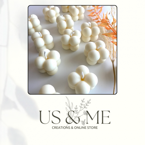 Hand-Made Mini Bubble Candle